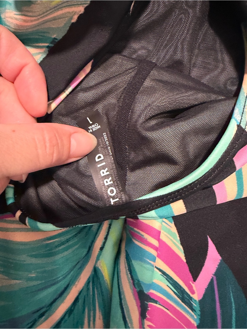 Torrid One Piece Swimsuit - Picture 3 of 3
